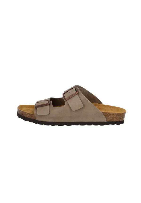 KORFU - Pantolette flach - grau
