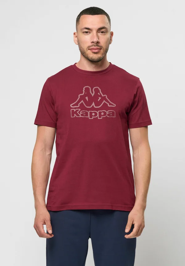 KORPO CREMY - T-Shirt print - red dahlia