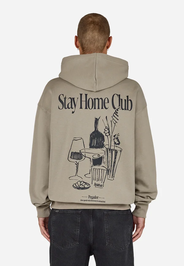 KOTOR - Kapuzenpullover - washed flint grey