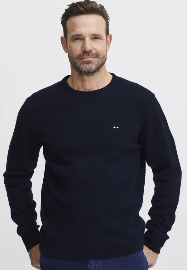 KQLefq - Strickpullover - navy blazer