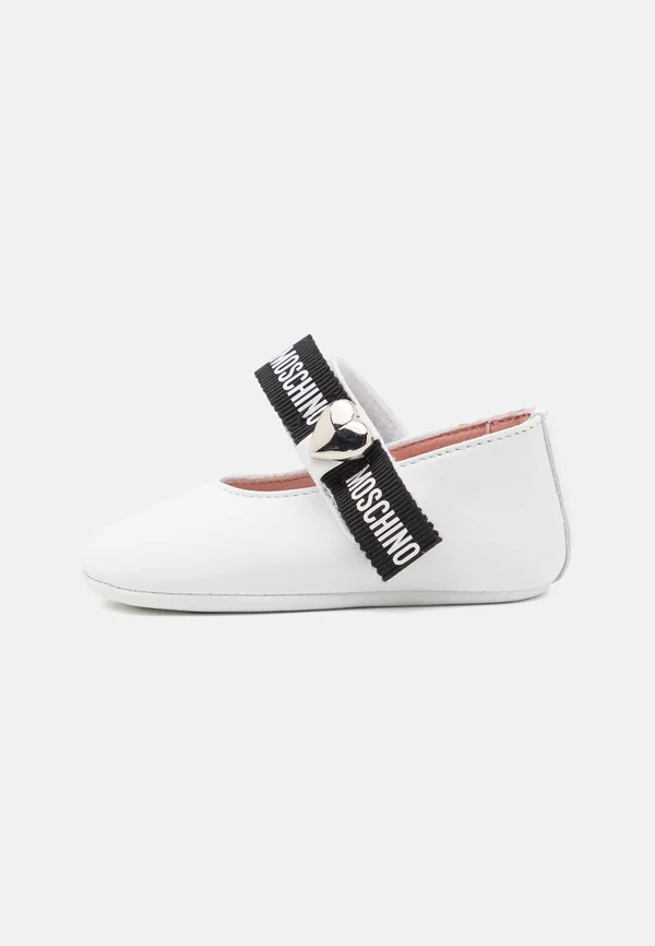 Krabbelschuh - white/black