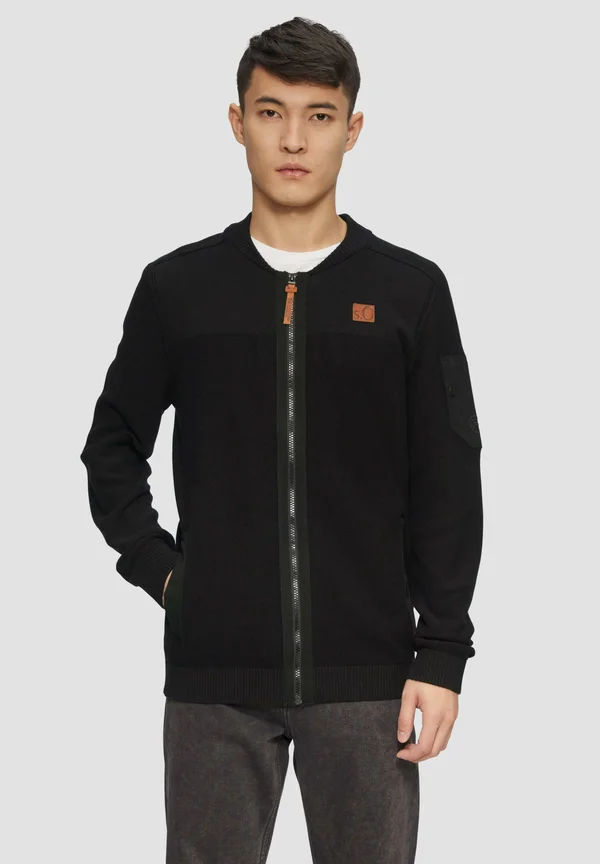 KRAGEN - Bomberjacke - schwarz