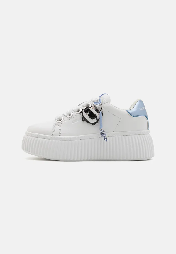 KREEPER TWIN - Sneaker low - white/blue