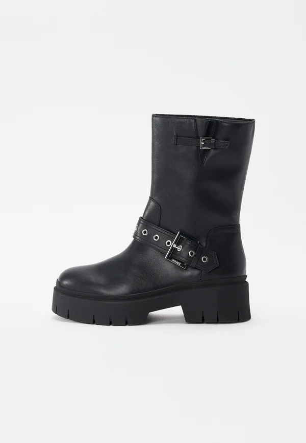 KRIS BOOT - Plateaustiefel - black