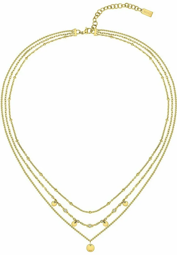 KRISTALL - Halskette - gold-coloured