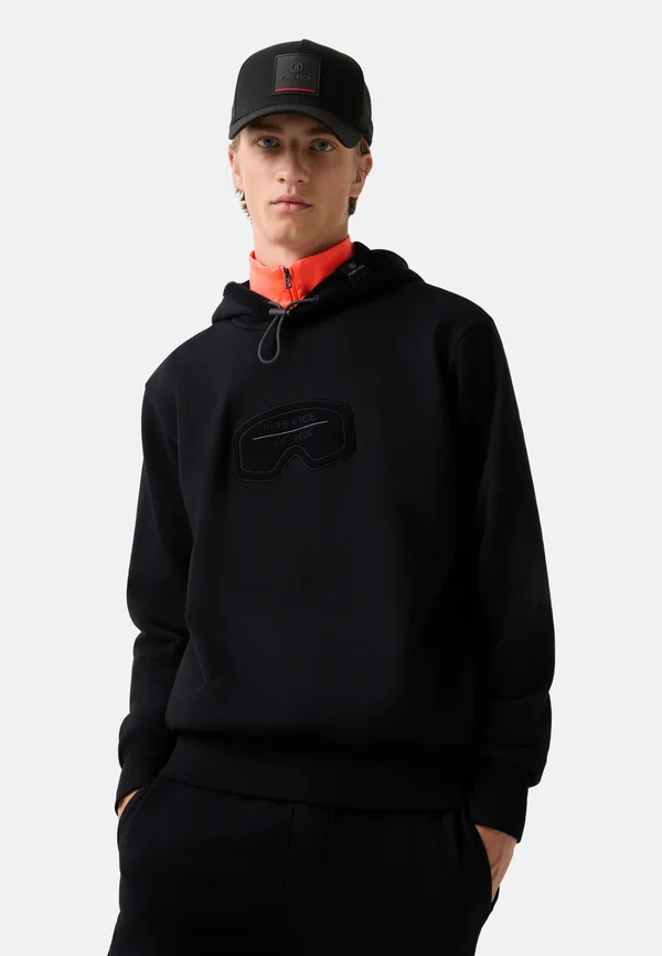 KRISTAN - Kapuzenpullover - schwarz