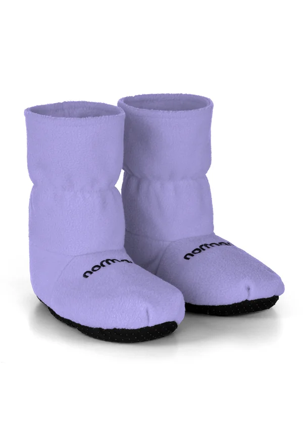 KÖRNERPANTOFFELN / HAUSSCHUHE - Hausschuh - lila