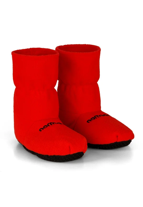 KÖRNERPANTOFFELN / HAUSSCHUHE - Hausschuh - rot