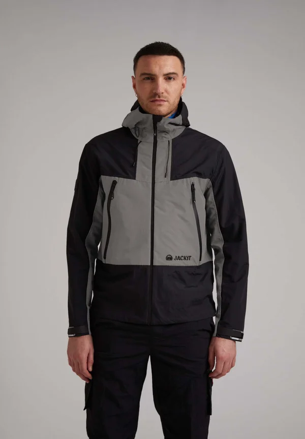 KRYPTON WATERPROOF - Regenjacke / wasserabweisende Jacke - black grey