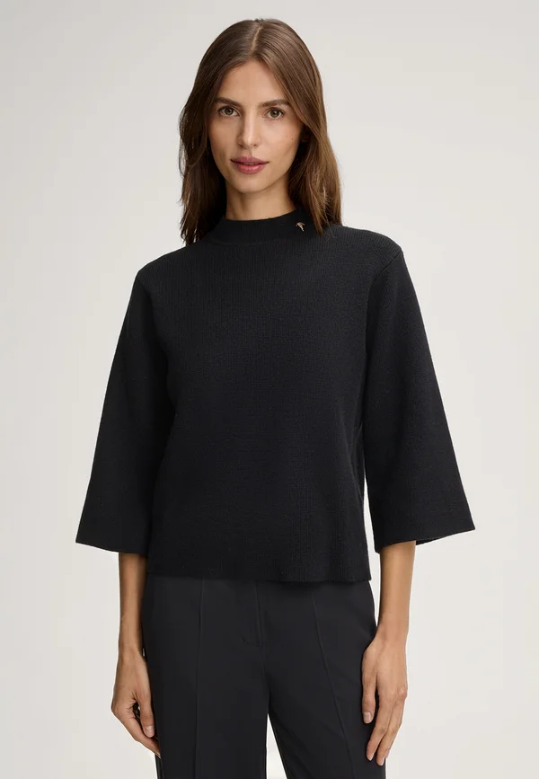 KUBRA - Strickpullover - schwarz