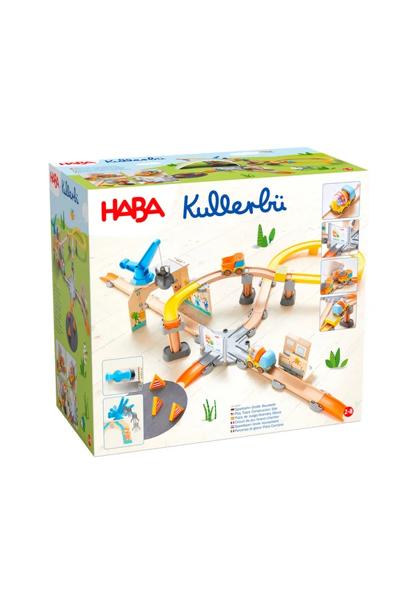 KULLERBÜ  SPIELBAHN GROSSE BAUSTELLE - Baukästen & Konstruktionsspielzeug - mehrfarbig