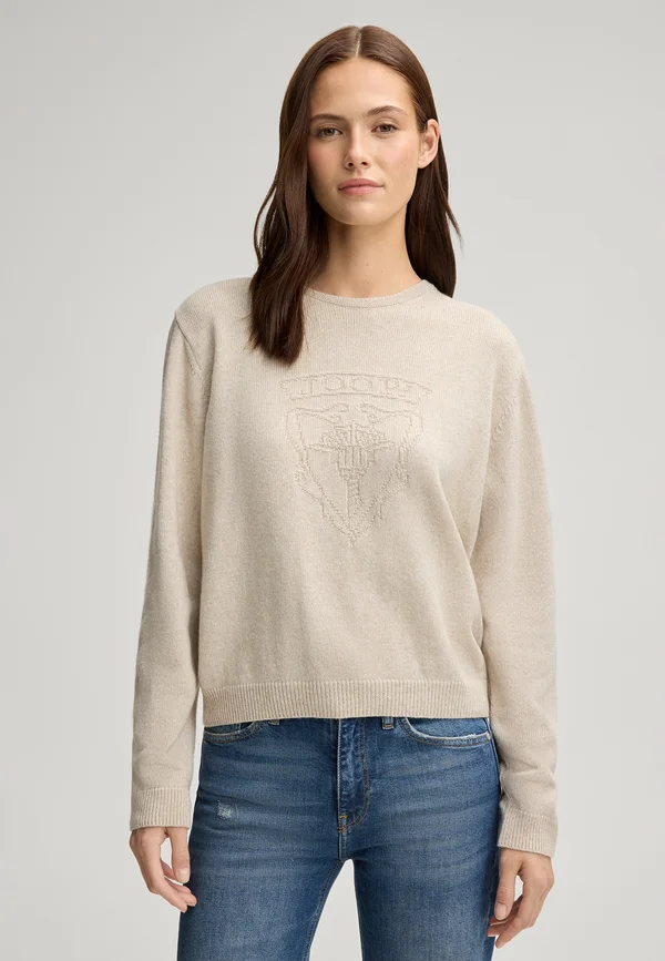 KUMO - Strickpullover - beige