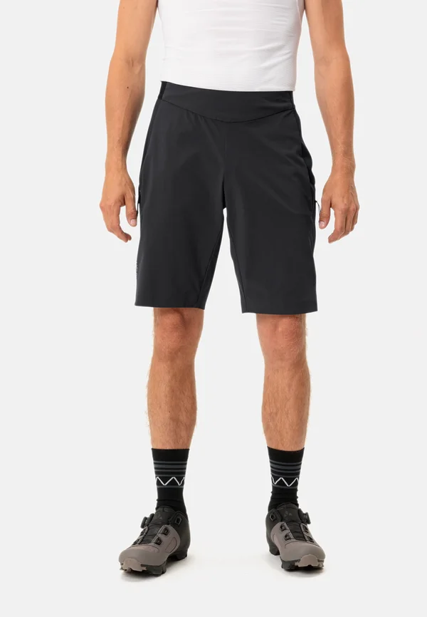 KURO - Kurze Sporthose - black