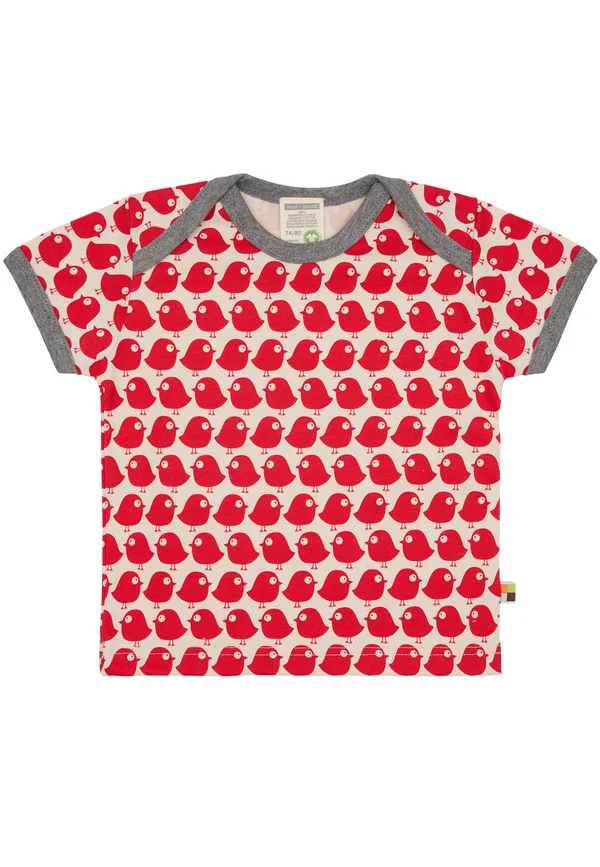 KURZARM - T-Shirt print - rot