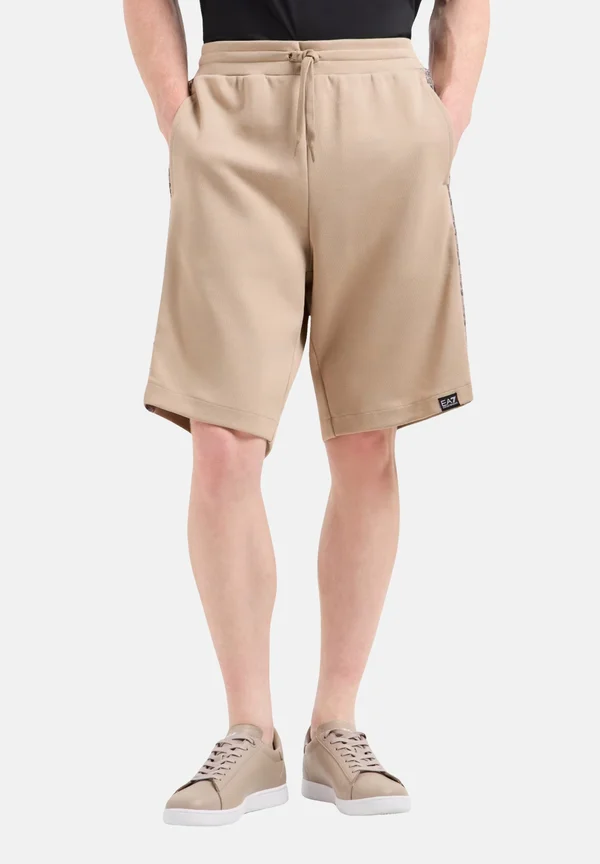 Kurze Sporthose - beige