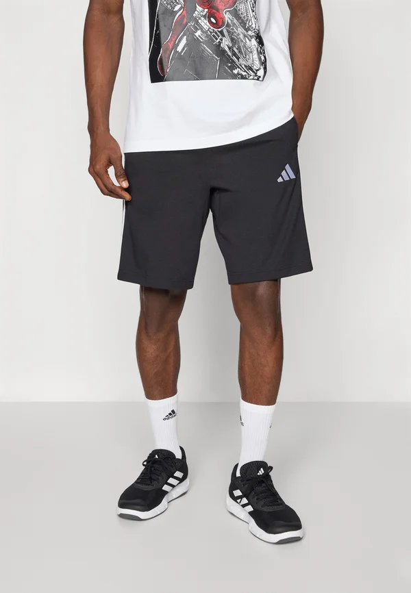 Kurze Sporthose - black/white