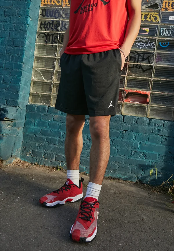 Kurze Sporthose - black/white