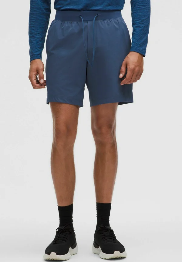 Kurze Sporthose - blue twill