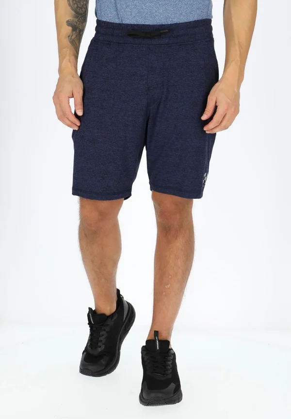 Kurze Sporthose - dk navy melange