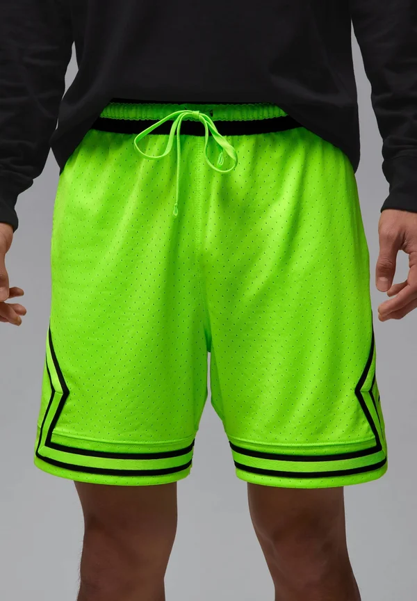 Kurze Sporthose - electric green black black