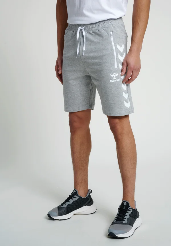 Kurze Sporthose - grey melange