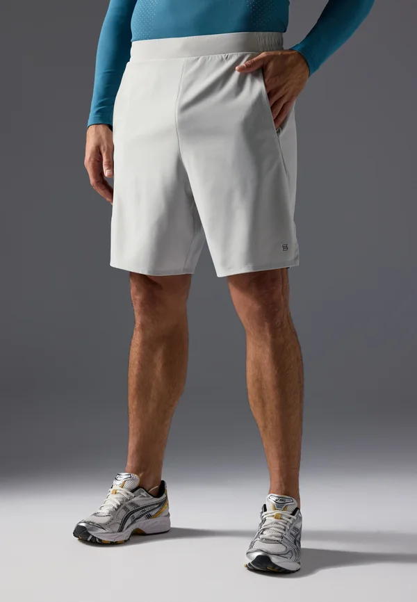 Kurze Sporthose - light grey