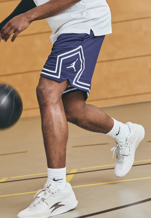 Kurze Sporthose - midnight navy/white