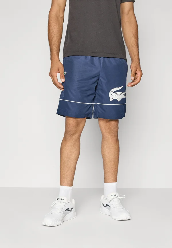 Kurze Sporthose - navy blue/flour