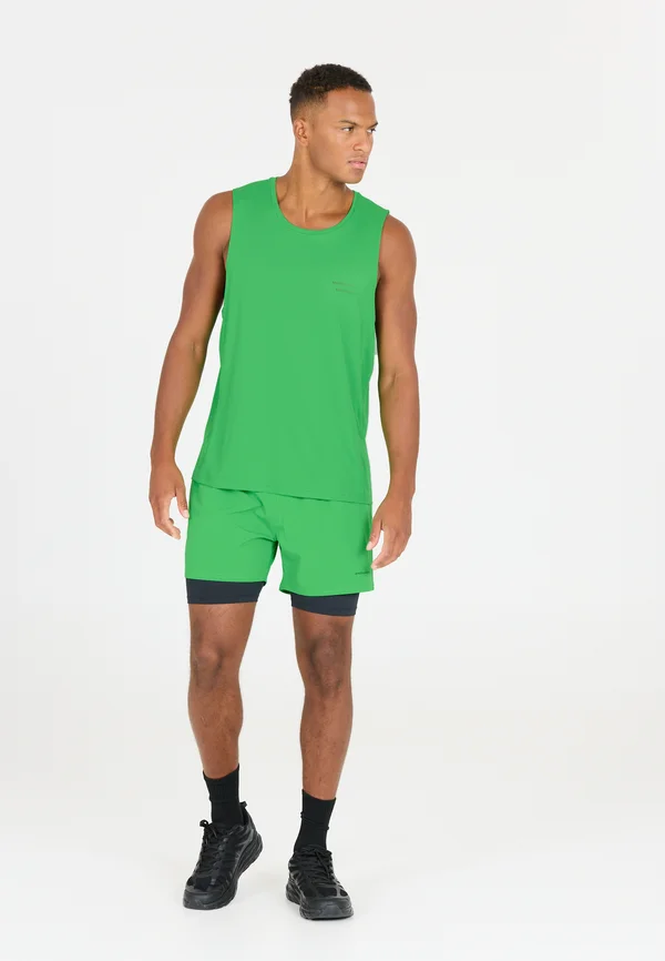 Kurze Sporthose - neongroen