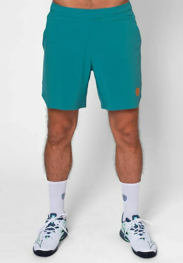 Kurze Sporthose - petrol orange
