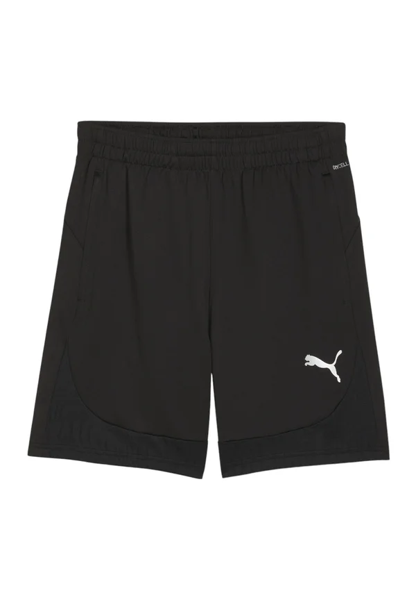 Kurze Sporthose - schwarzsilber