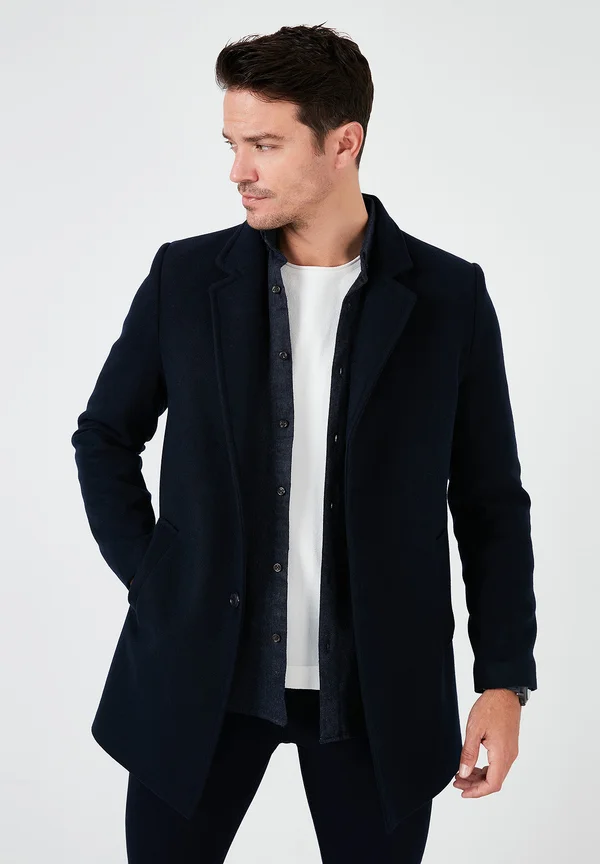 Kurzmantel - navy blue