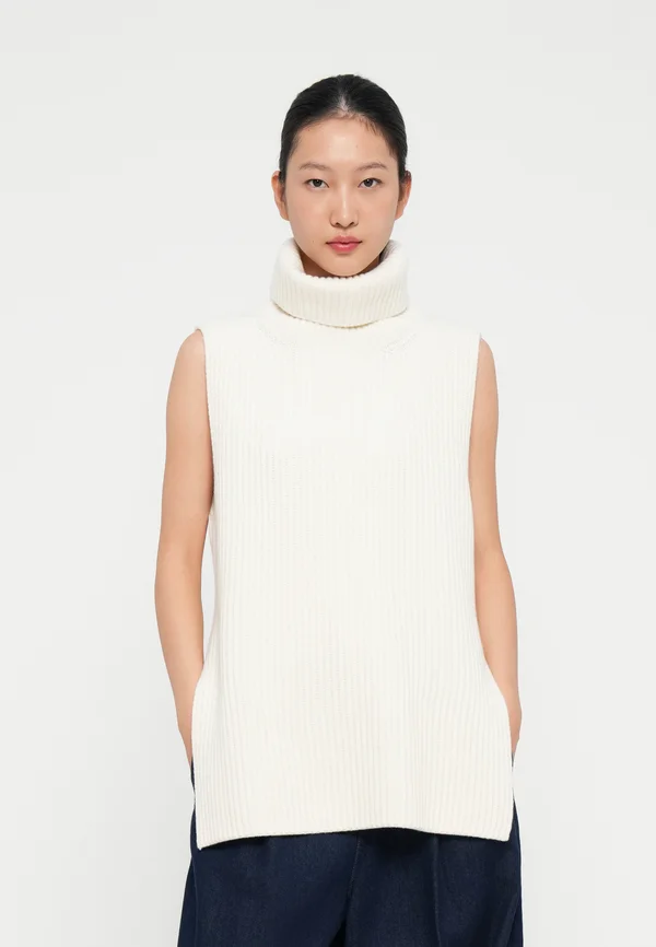 KYOMI - Strickpullover - vintage cream