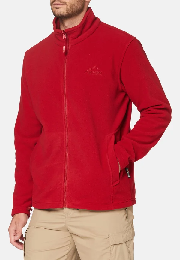 LAANILA ZIP-T3K FULL ZIP - Fleecejacke - rot