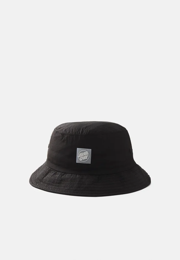 LABEL BUCKET UNISEX - Hut - black