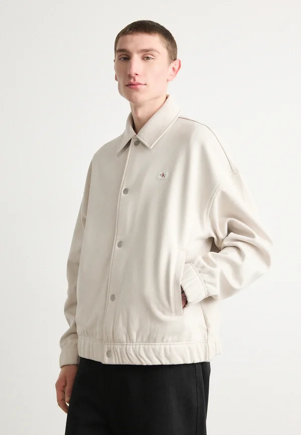 LABEL JACKET - Bomberjacke - moonbeam