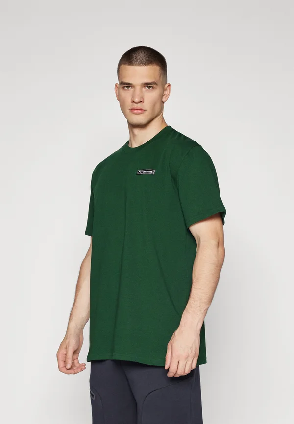 LABEL - T-Shirt basic - forest green/black