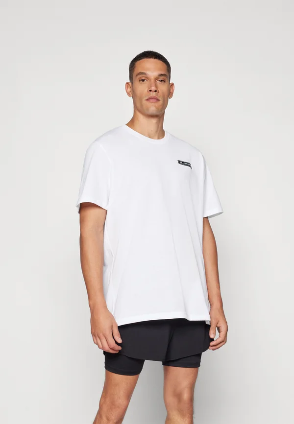 LABEL - T-Shirt basic - white/black