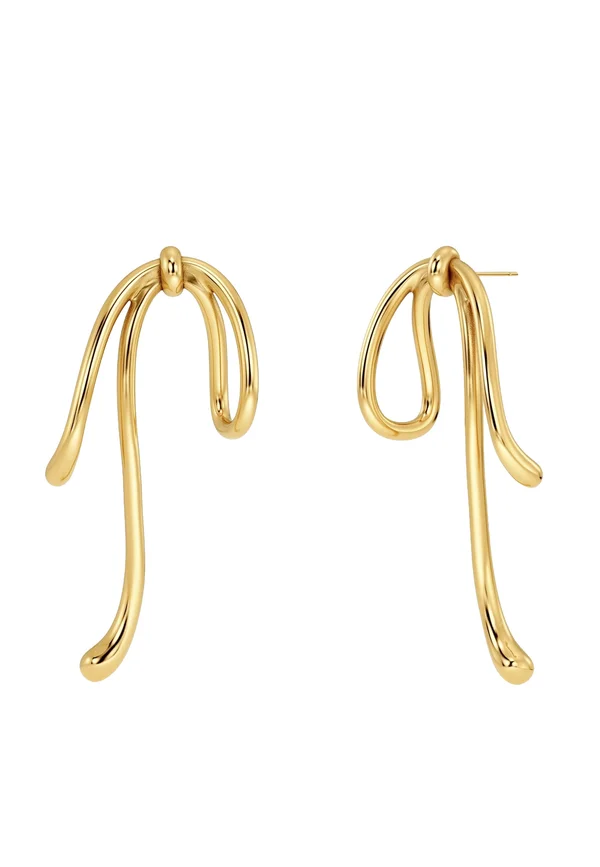 LACE STUDS - Ohrringe - gold-coloured