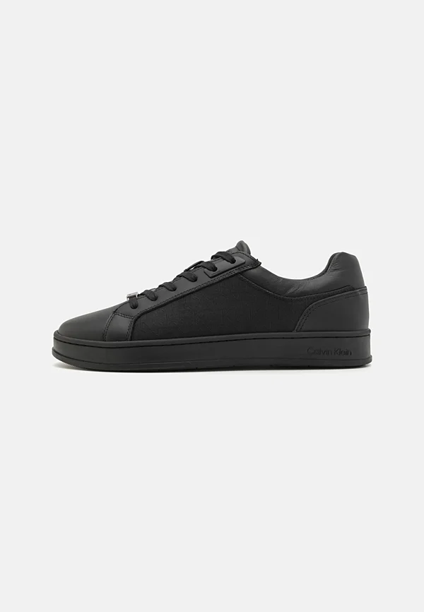 LACE UP EYELET - Sneaker low - black