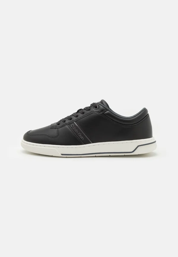LACE UP LOGO - Sneaker low - black/irongate