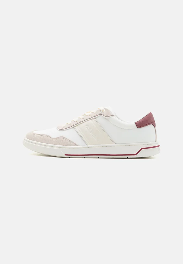 LACE UP MIX - Sneaker low - white/apple butter