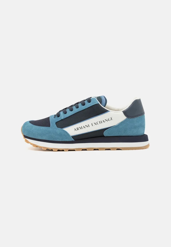 LACE UP  - Sneaker low - blue/navy/off white