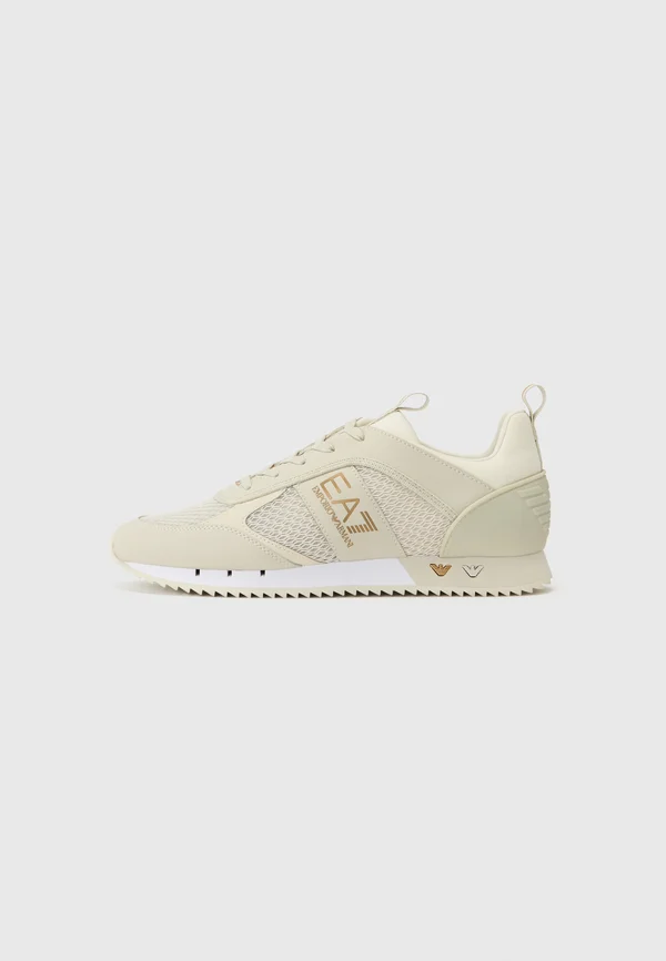 LACES UNISEX - Sneaker low - silver birch/gold