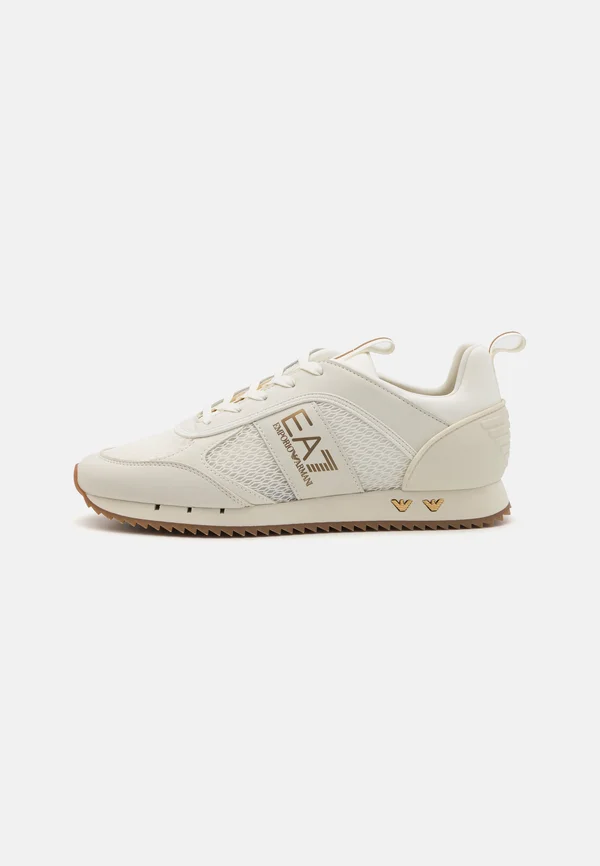 LACES UNISEX - Sneaker low - triple off white/gold
