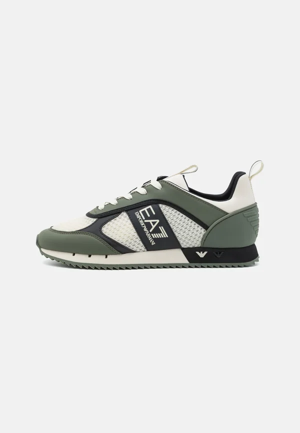 LACES UNISEX - Sneaker low - white/beetle/black