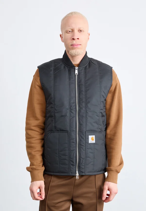 LACHLAN  VEST LINER - Weste - black