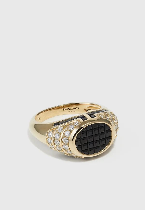 LADY - Ring - yellow gold-coloured/black