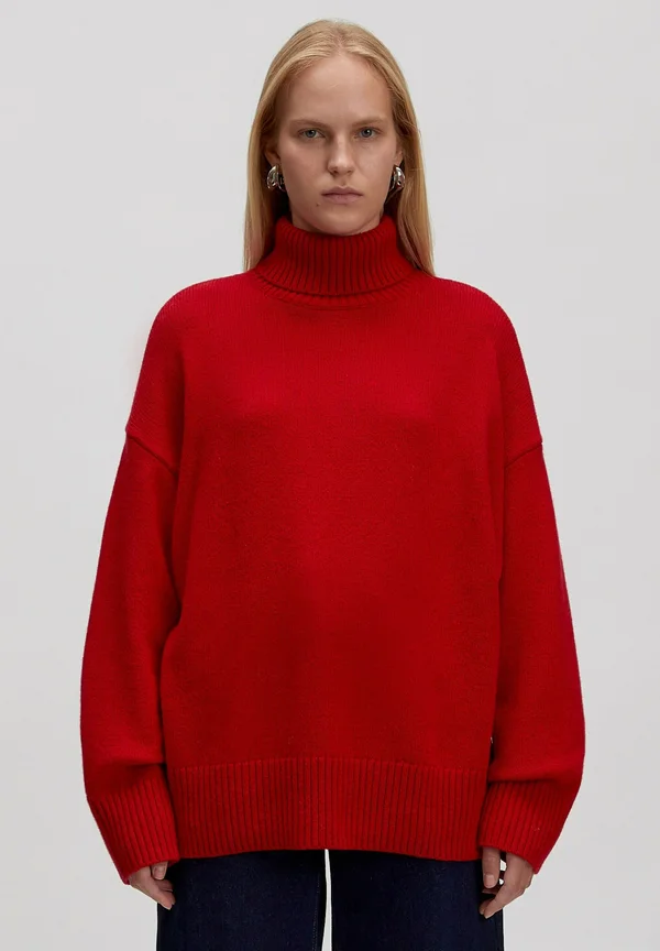 LAHELA - Strickpullover - rot