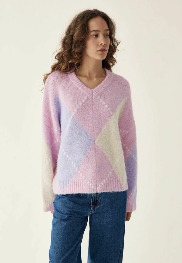 LAI  - Strickpullover - pink mix